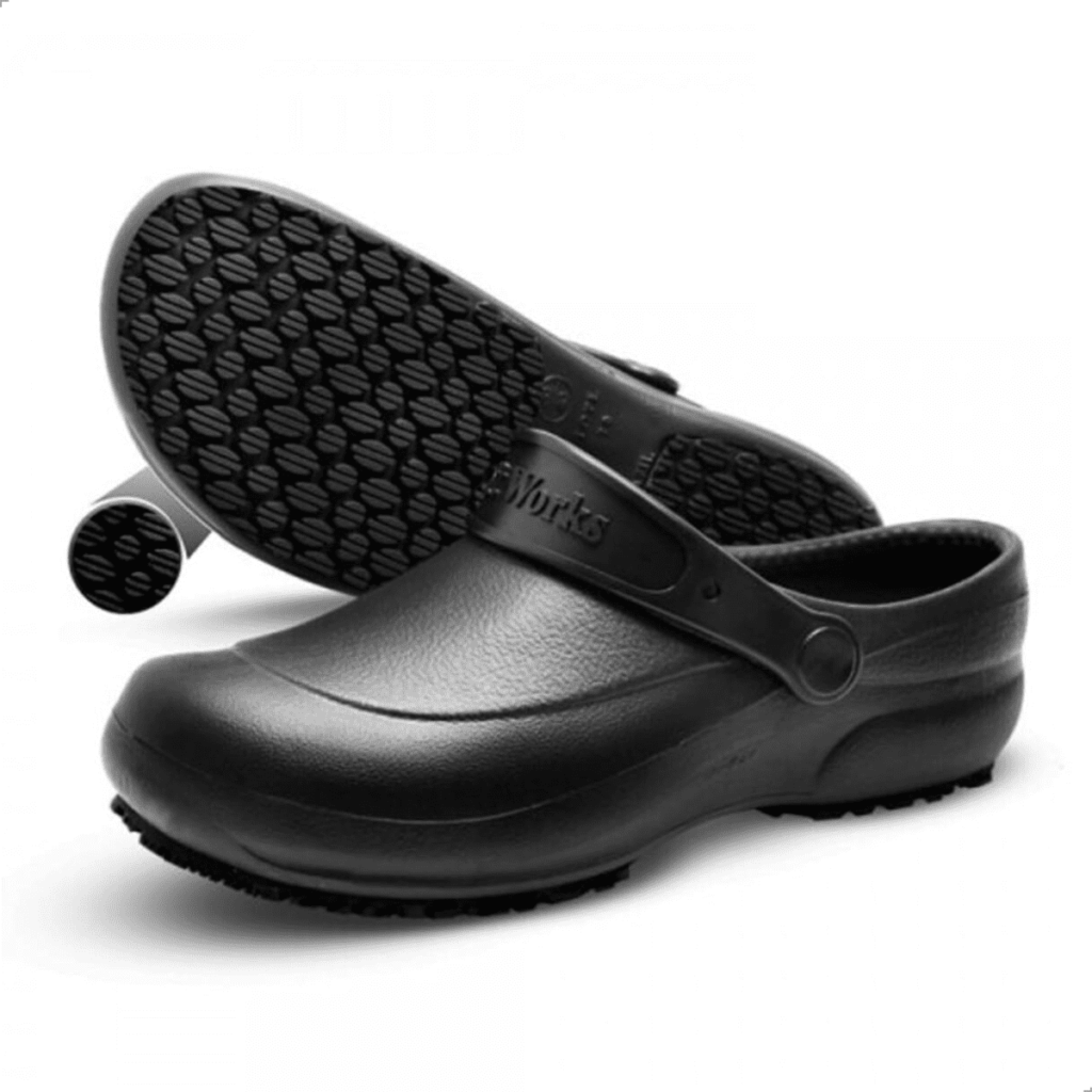 Calçado tipo Crocs preto